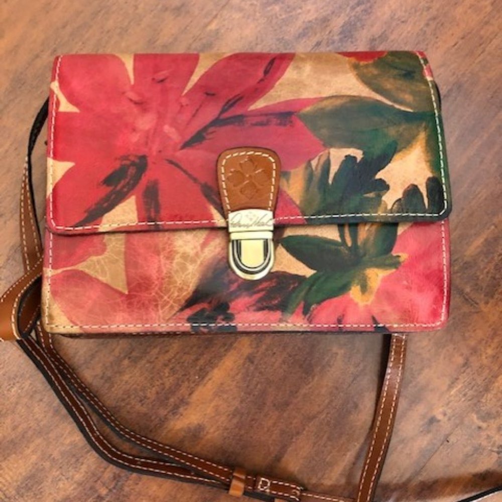 Patricia Nash Lanza Crossbody Purse Wristlet